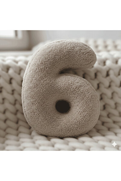 Woodesk Numărul 6 Morbido, pernă, pernă de îmbrățișare, umplută cu fibre, Welsoft, 40 cm