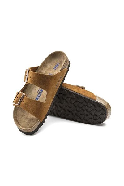 Birkenstock Arizona Soft Footbed Suede Leather - Mink