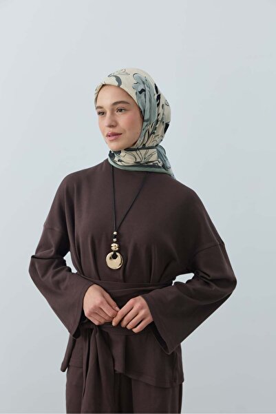 Modakaşmir Оливия Бамбуков шал с дизайн