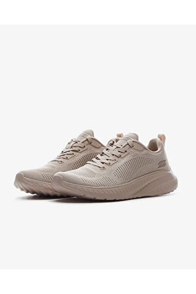 SKECHERS Nat Bobs Squad Chaos női tornacipő 117497 természetes/barna