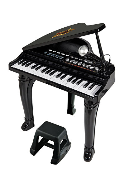 WINFUN طقم بيانو سيمفوني كبير - لوحة مفاتيح للأطفال بـ 37 مفتاحًا مع ميكروفون...