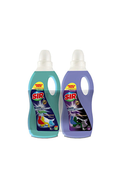 Sır Sir detergent package: White & Colors Detergent 1000 ml + Black Detergent 1000 ml