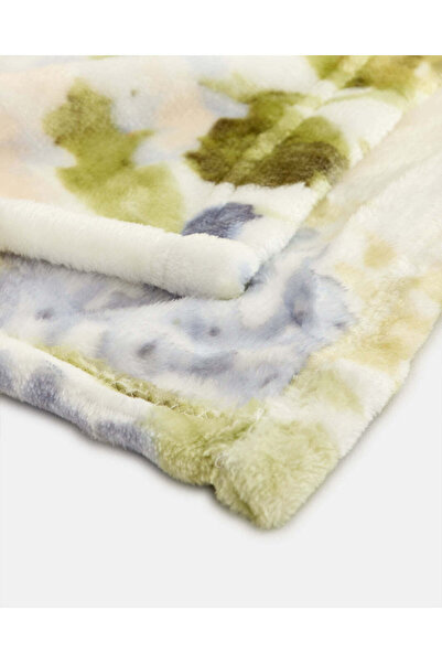 REDTAG Pink Floral Printed Blanket (Double Size)