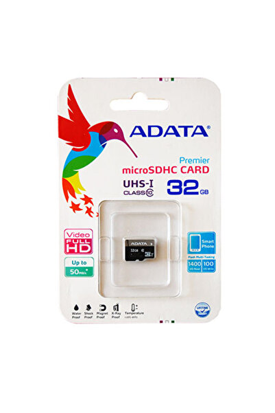 Adata Card microSD de 32 GB clasa 10 - capacitate mare