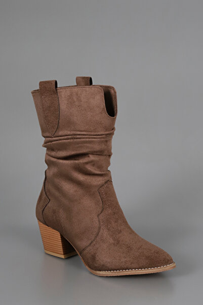 kajal ayakkabı Μπότες καουμπόη με χοντρό τακούνι PİER 400