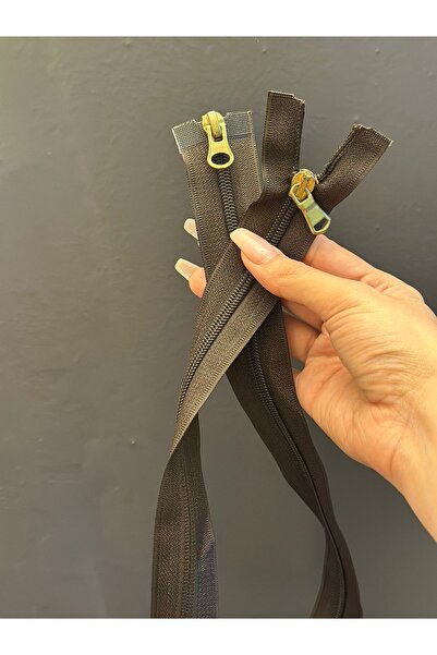 Gönülden Tasarım 72x4 см кафяв цип с двойно затваряне