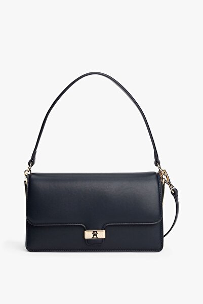 Tommy Hilfiger Kadın Heritage Convertible Dönüştürülebilir Omuz Çantası - Lac...