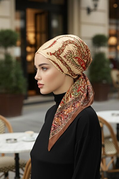 Aisha's Design Μπορεί να συνδεθεί από πίσω, μοτίβο τουρμπάν με καπέλο, DB-203