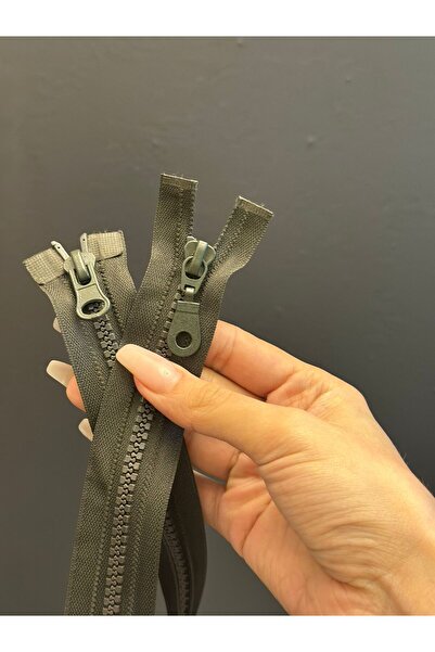 Gönülden Tasarım 56X3 CM ASKER YEŞİL DİŞLİ FERMUAR