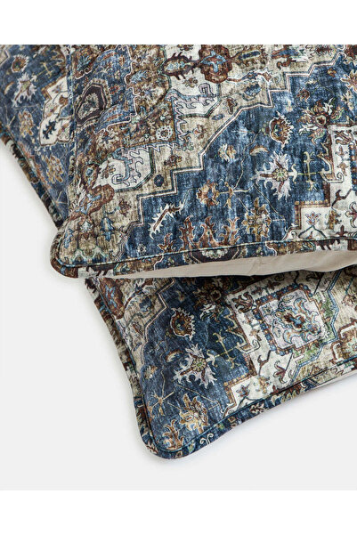 REDTAG Grey 3 Piece Velvet Quilt (Double Size)