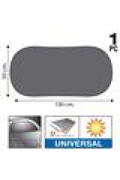 OEM Parasolar spate cu trei straturi cu sistem de prindere cu ventuză 50X100 cm