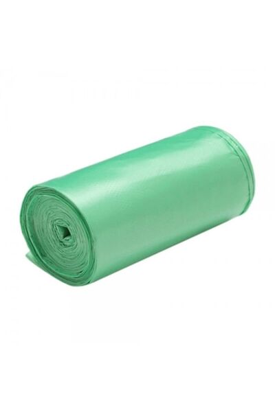 OEM Garbage Bags — 60 L, 63x80 cm, 15 pcs/roll, Green
