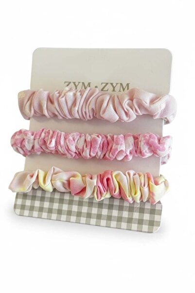 TAKIŞTIR Set of 3 Pink Color Bagel Buckles