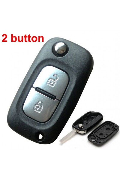 OEM Carcasa Cheie Briceag Renault 2 butoane