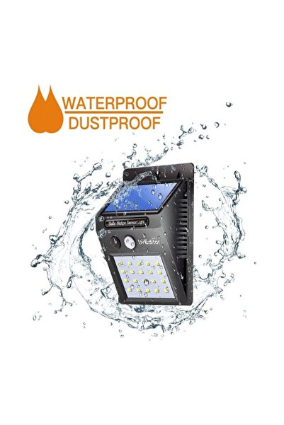 BZRSH Solar lamp with 20 LEDs, light sensor and motion sensor