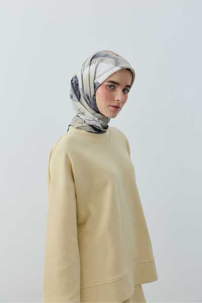 Modakaşmir Seraphy Pattern Bamboo Scarf