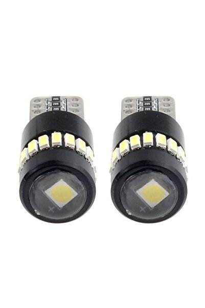 OEM Set becuri CANBUS 18SMD 3014 + 1SMD 1SMD T10 W5W Alb 12V/24V