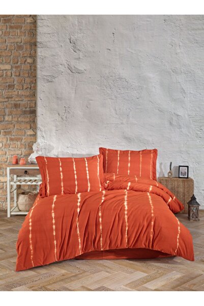 Fiesta Tekstil طقم غطاء لحاف مزدوج من رانفورس مصنوع يدويًا