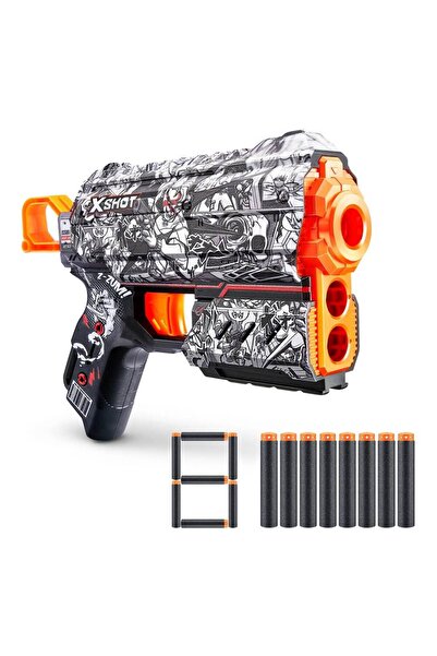 Zuru XShot Flux 8-bullet pistol, Multicolor