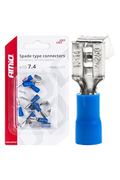 OEM Papuc electric universal mama/tata 7.4/6.3mm 1.5-2.5mm2 15A 10 buc