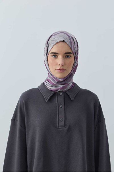 Modakaşmir شال ويفيا دينيلينا بنمط مموج