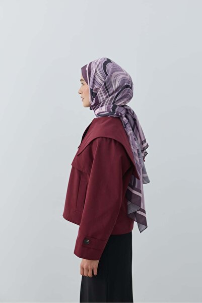 Modakaşmir شال ويفيا دينيلينا بنمط مموج