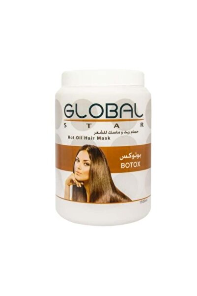 Globalstar قناع بوتوكس للشعر وحمام زيت من جلوبال ستار - ١٥٠٠ مل
