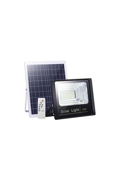 OEM Proiector leduri 25W cu panou solar si acumulator
