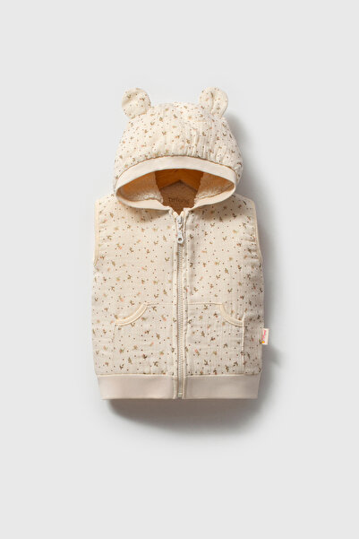 Tiffany Nova Miny Wool Muslin Flower Theme Yelek