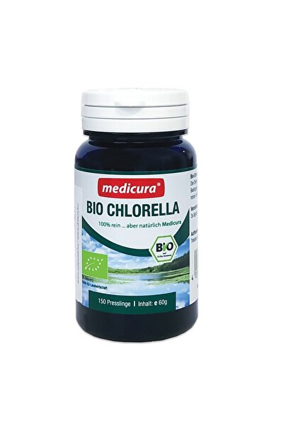 Medicura Tablete Chlorella 100% pentru detoxifiere 150 buc