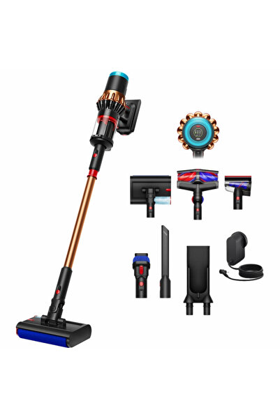 DYSON Aspirator vertical V16 Piston Submarine 492969-01, 315AW, 900W, 1.3l, Umed/Uscat, Negru/Cupru