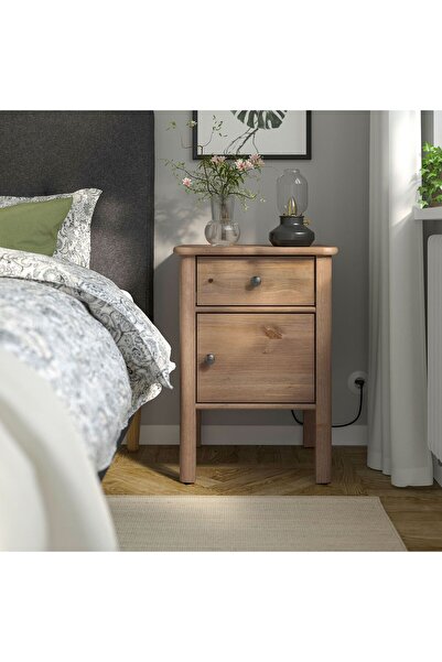 IKEA komodin, gri-kahverengi, 50x50x72 cm