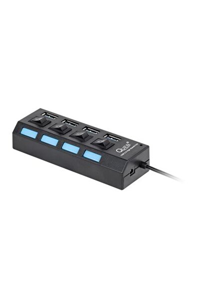 Quer USB Hub 4 Ports 3.0 Pro Black