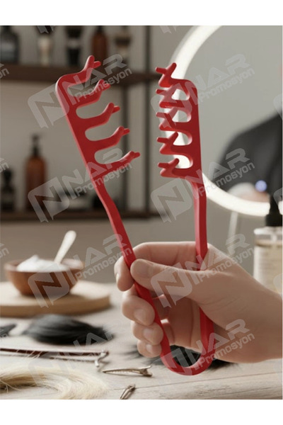 Nar Promosyon Mucizevi Tarak French Crop Düz Saç Şekillendirme Tarağı - Nar Pro