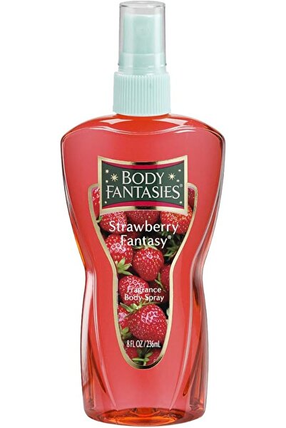Body Fantasies معطر جسم برائحة الفراولة للنساء، 236 مل