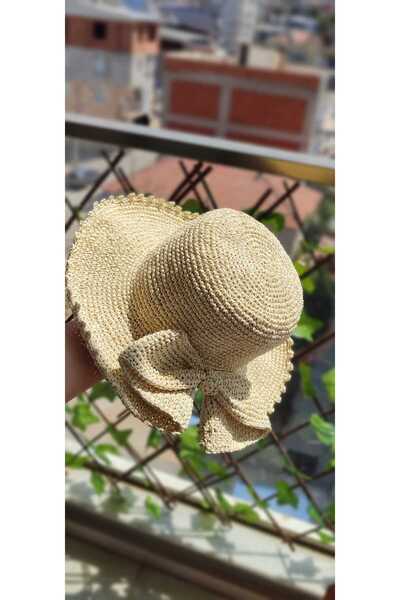 RKSATOLYE HASIR FİYONK DETAYLI ŞAPKA