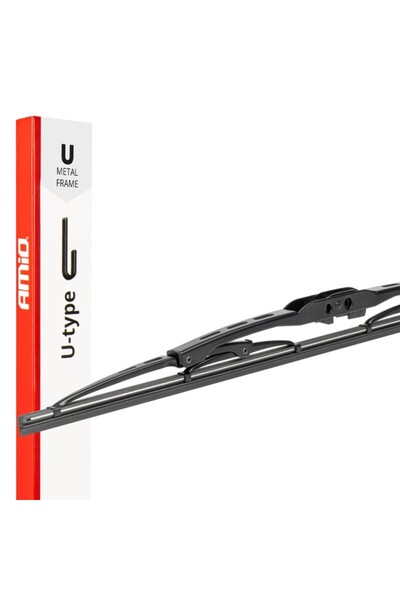 OEM Stergator auto universal cu rama metalica tip U 26" 650 mm 65 cm AMIO-04015