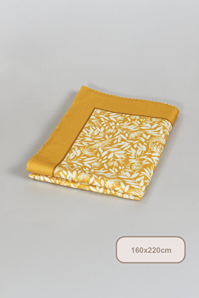 Elart Siena Masa Örtüsü Digital Baskılı (160x220 cm) Sarı