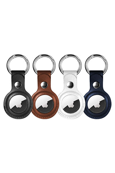 Casey Studios Set 4 Huse AirTag Piele Casey Studios, Breloc, Multicolor