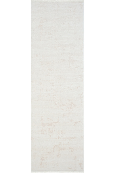 Cool Halı Lena Light Gray Laser Cut Hallway Carpet Machine Woven Soft Solid Color Acrylic Entrance Rug Runner