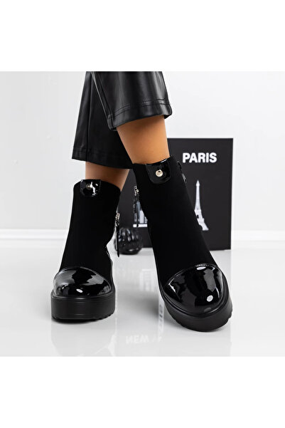 mei Women's Boots 3AH27 Black