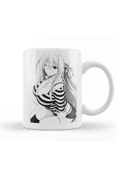dekado كوب من الخزف من Ecchi Anime Highschool Rossweisse