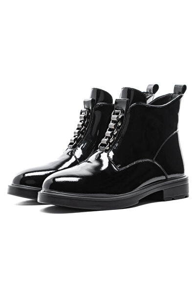 advancer Γυναικείες μπότες από γνήσιο δέρμα Q1227-21 Μαύρες