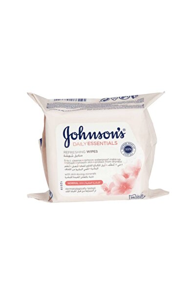 Johnson Facial Cleansing Wipes for Normal Skin - 25 Wipes