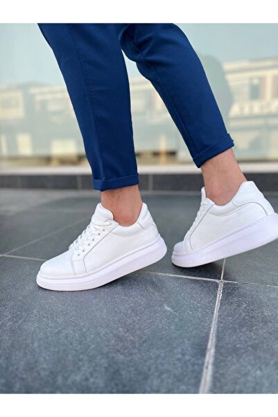 Işıltı kidss Kb-dx46 kuback white leather daily men's shoes