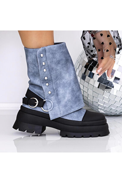 mei Γυναικείες Μπότες 3AD20 Μπλε