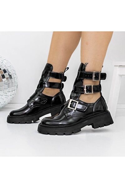 mei Γυναικείες Μπότες 3WL91 Μαύρες