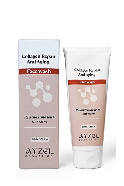 Ayzel cosmetics غسول الوجه المضاد للشيخوخة بالكولاجين لإصلاح البشرة