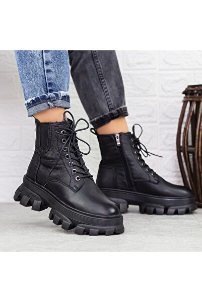 FORMAZIONE Ghete Dama cu Platforma D5691E Negru