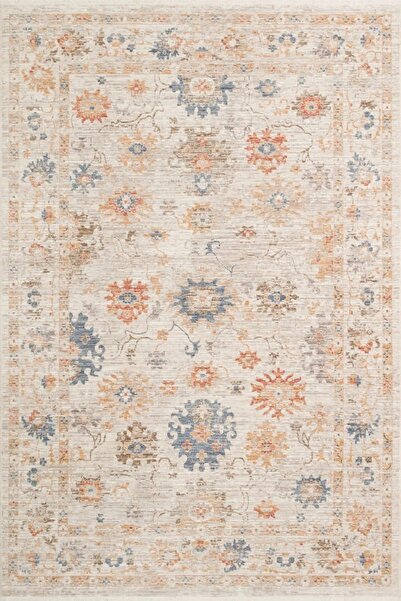 Akbel Halı İndiana In 05 Multi Vintage Etnik Desenli Modern Halı – Yıkanabili...